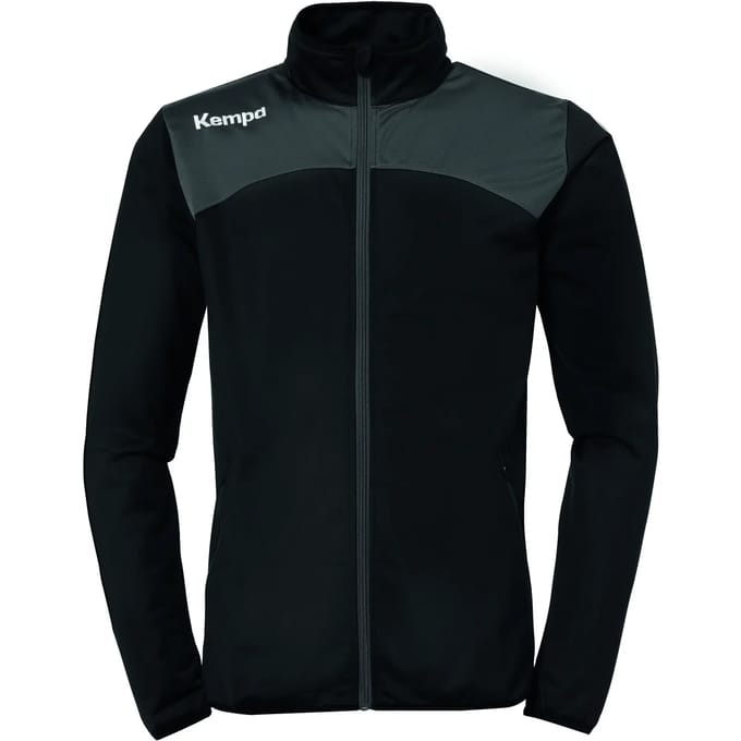 Kempa Emotion 2.0 Polyesterjack Zwart-Antraciet Maat 3XL