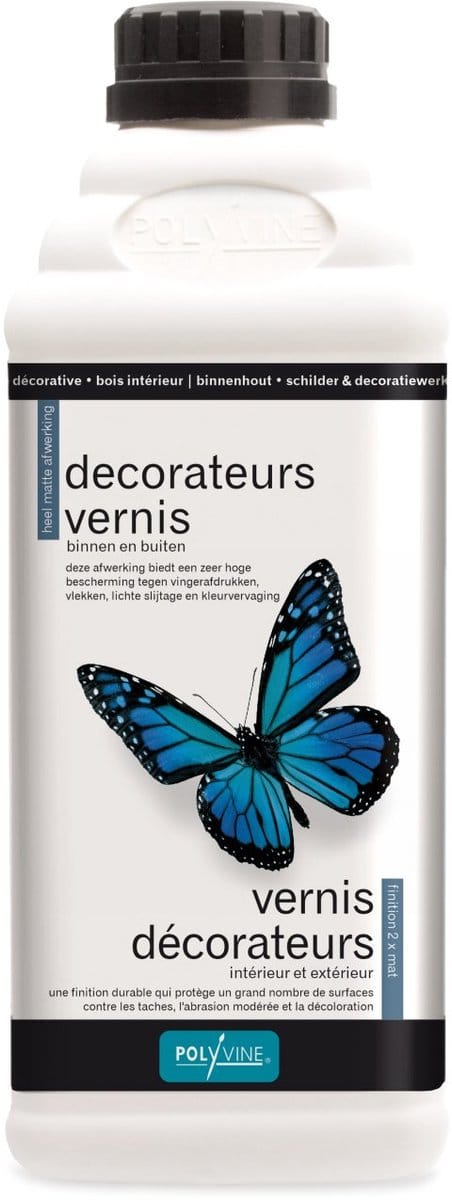 Decorateursvernis Polyvine extra mat 500 ml