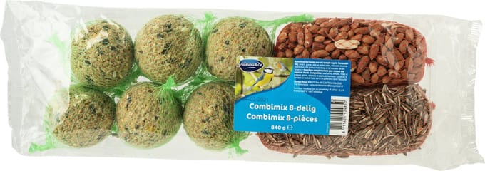 Allbirds&Co Vogelvoerpakket 8-Delig - Voer - 840 g