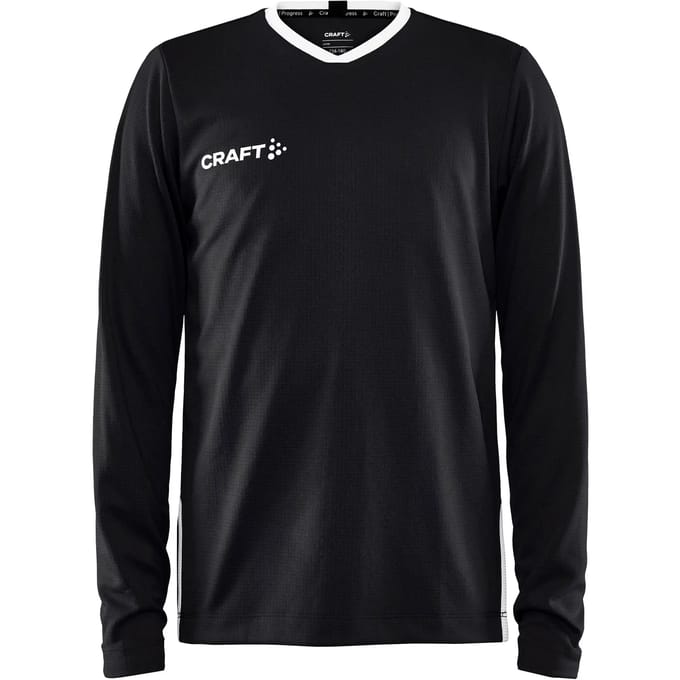 Craft Progress Longsleeve Basketbalshirt Kinderen - Zwart | Maat: 146/152