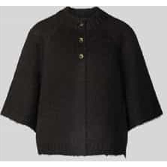 Neo Noir - Benuta Fluffy Knit Cardigan - 165816 - 676 Dark Brown