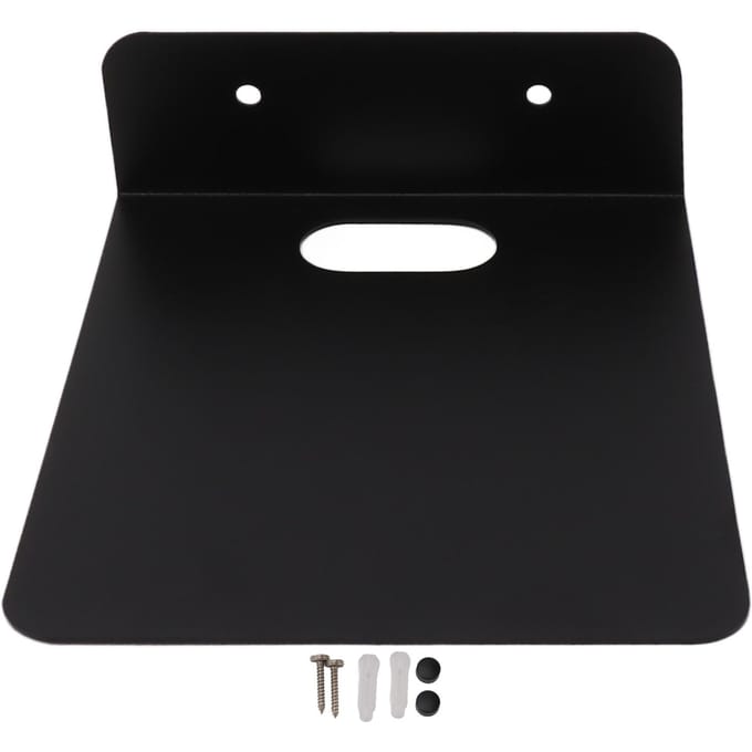 Router Beugel Aluminiumlegering Wandmontage Hangend Opbergrek voor Projector Set Top Box Camera black