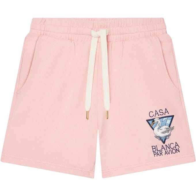 Casablanca Geborduurde Casablanca Par Avion Roze Short