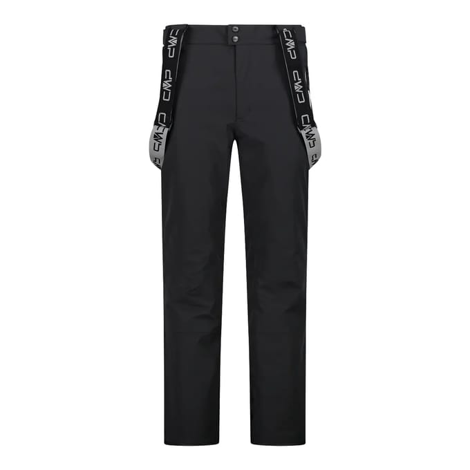 CMP Men's Stretch Ski Pants -  Wintersportbroek Voor Heren - Zwart - 46