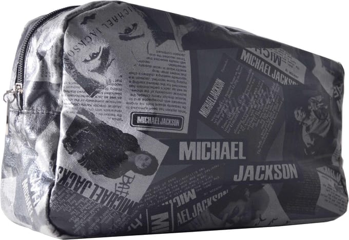 Gérard Brinard toiletbox  michael jackson print wit
