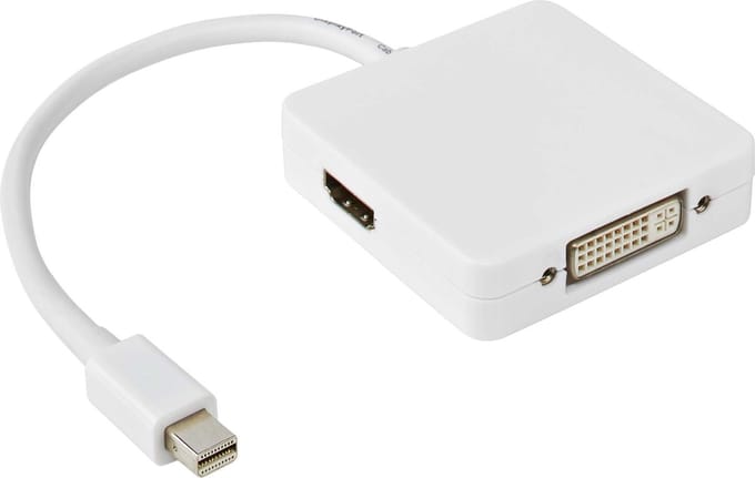Mini DisplayPort multiport adapter - 0.2 meter - Allteq