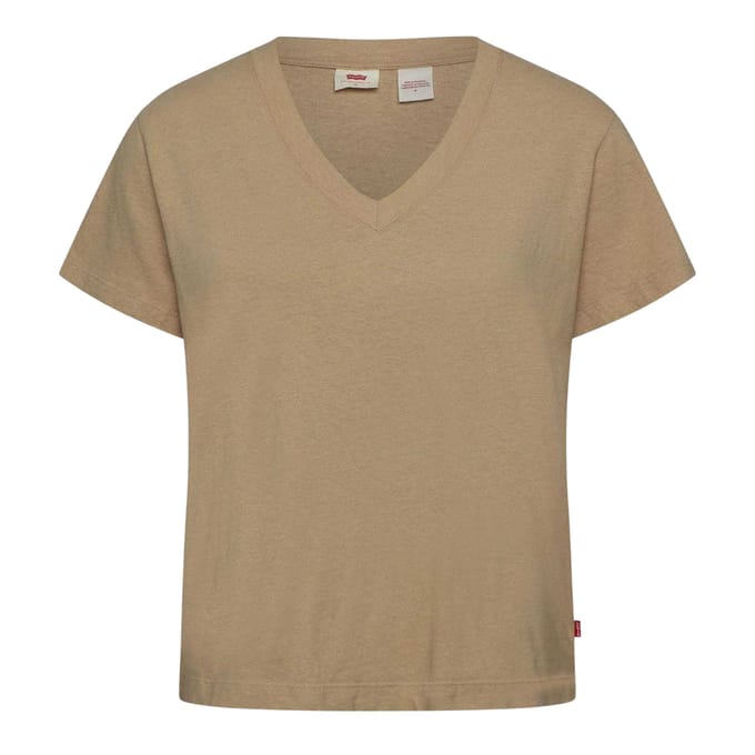 Levis Dames/Dames Boxy T-shirt (Safari)