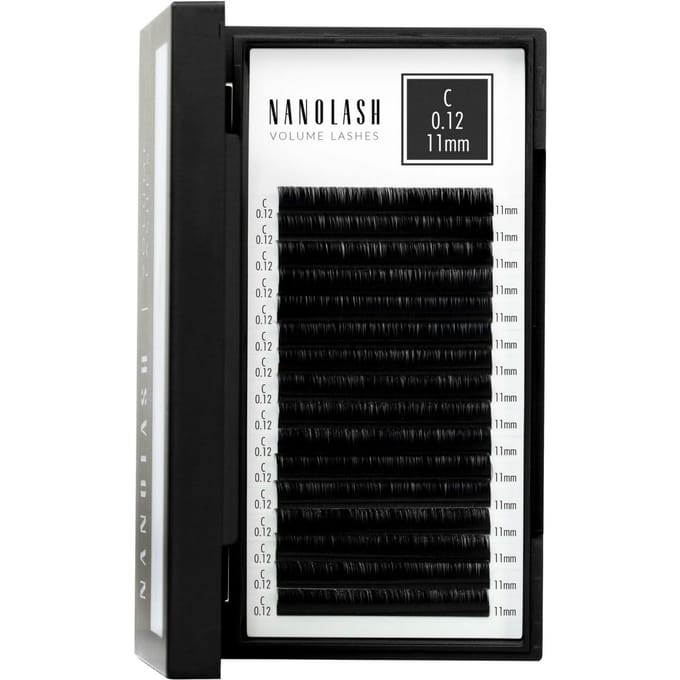 Nanolash Volume Lashes Nepwimpers - 0.12 C 11mm - 16 stuks