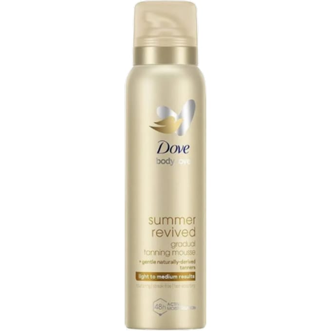 Dove - Body Love Zelfbruinende Bodymousse - Summer Revived Light-Medium - 150 ml