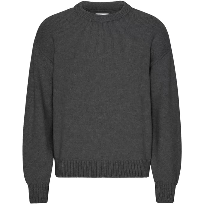 Trui met oversized ronde hals Colorful Standard Lava Grey
