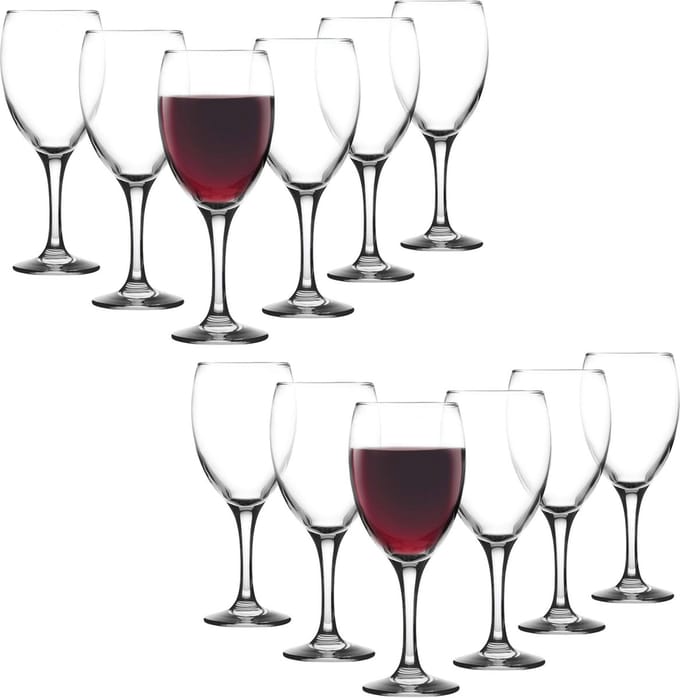 Glasmark Wijnglazen - 12x - Douro - groot - 530 ml - glas