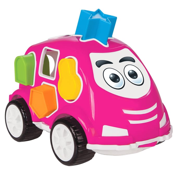 Jamara Vormendoos Auto Roze Junior 21 Cm