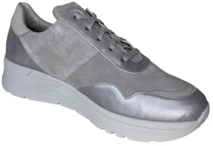 Solidus Karma zilver grijs sneaker K (Maat - 5,5, Kleur - Grijs)