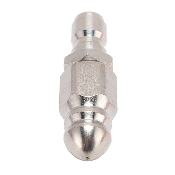 Hogedrukreiniger Jetter Nozzle Professioneel RVS 5000 PSI Rioleringsjetter Nozzle met gray