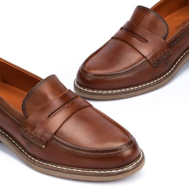 Pikolinos Aldaya - dames instapper - Bruin - maat 35 (EU) 2 (UK)