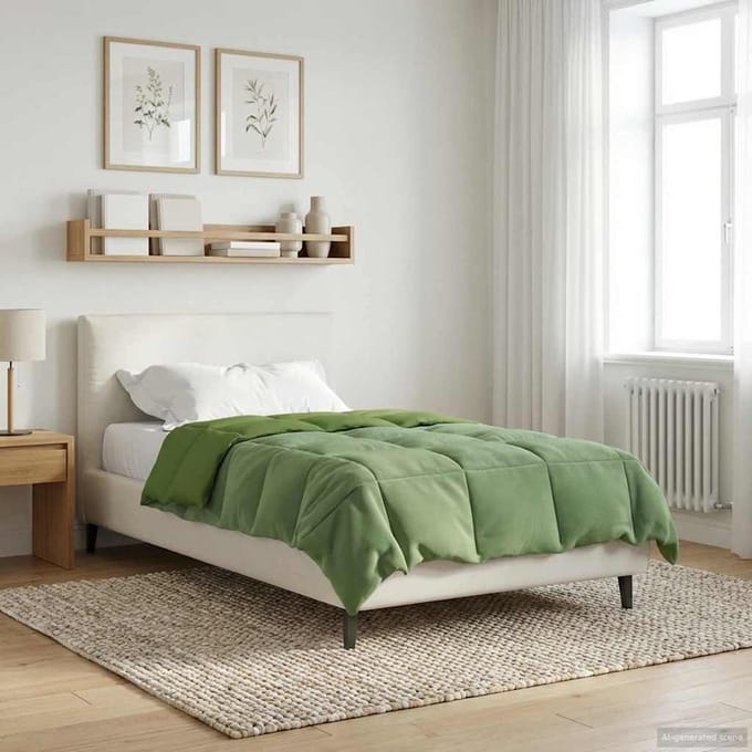 vidaXL Zomer Dekbed 135 x 200 cm Zomer Microfiber (100% polyester)