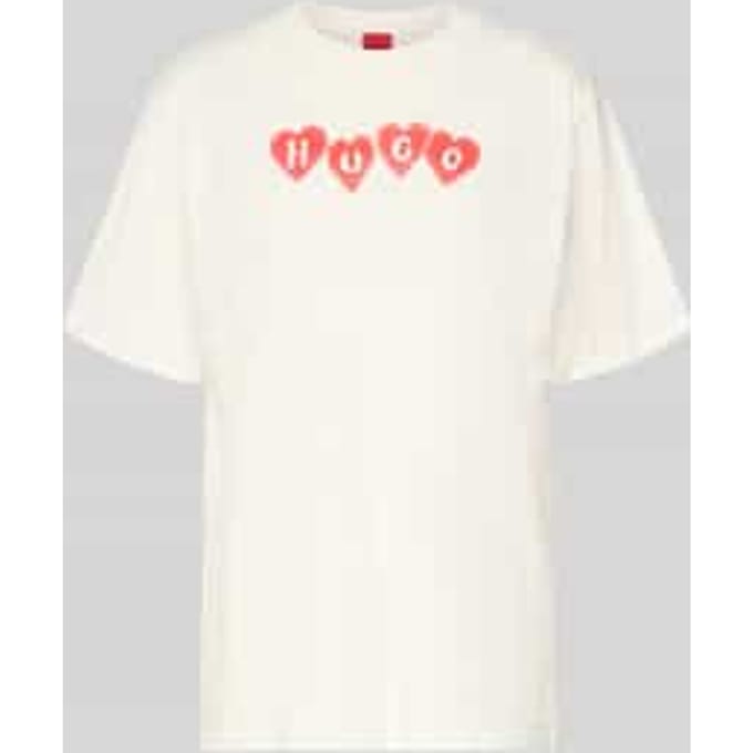 Regular fit T-shirt van puur katoen Model 'VINTAGE TEE_22'