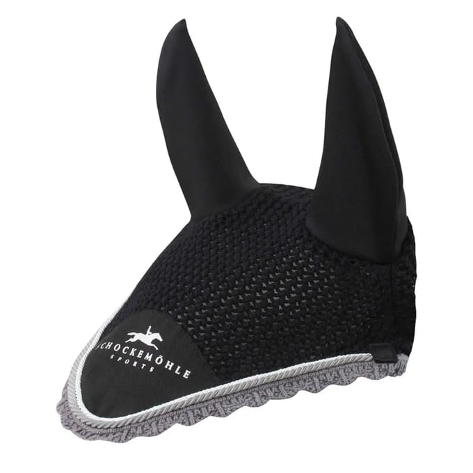 Vliegenmasker voor paarden Schockemöehle Dynamite Fly Veil Logo