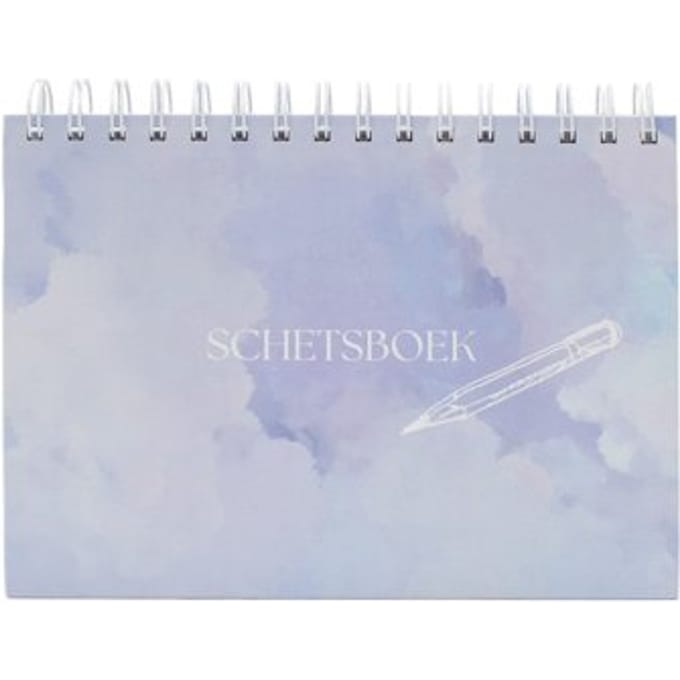 Blisz schetsboek a5 spiraal, assorti