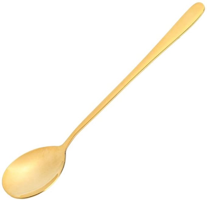 Dailygoods- Soeplepel Hoogwaardige Messing - Lange Handgreep - Multifunctioneel