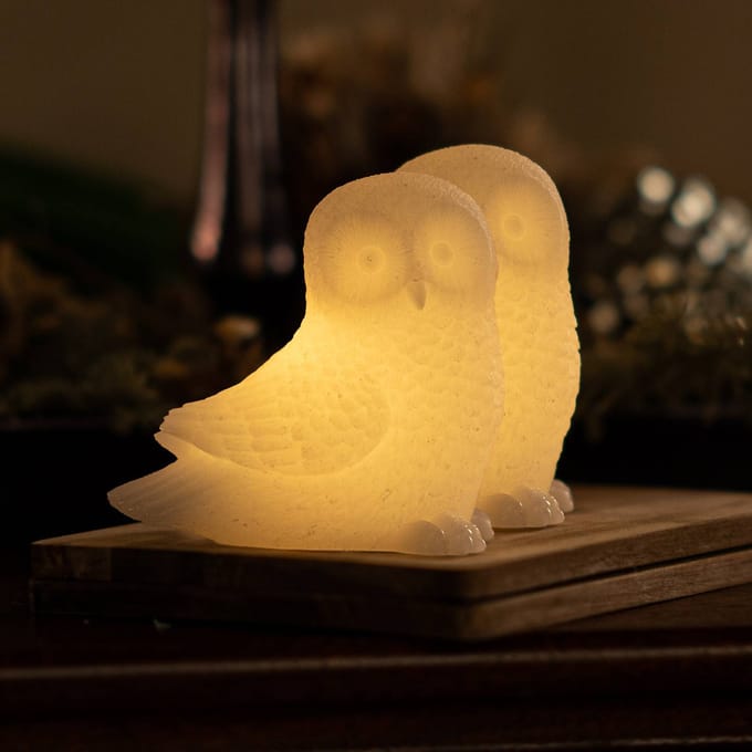 Sirius Ellen Owl LED sfeerlamp van was, SETE