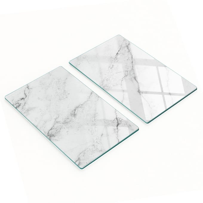 Multifunctionele decoratieve keukenplanken van gehard marmer, 2x30x52 cm