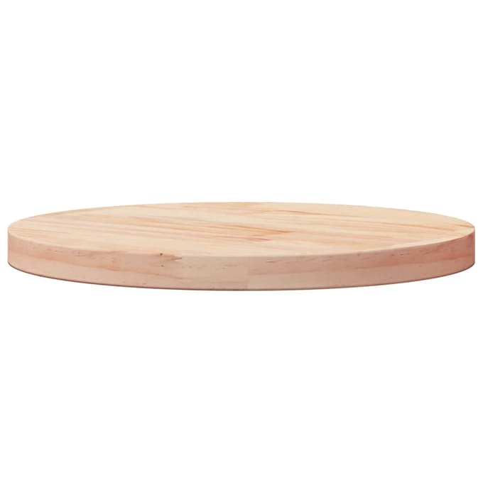 vidaXL - Tafelblad - rond - Ø40x3 - cm - massief - grenenhout