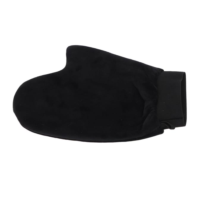 Gants de bronzage noirs avec poignet élastique et applicateur autobronzant pour autobronzant et