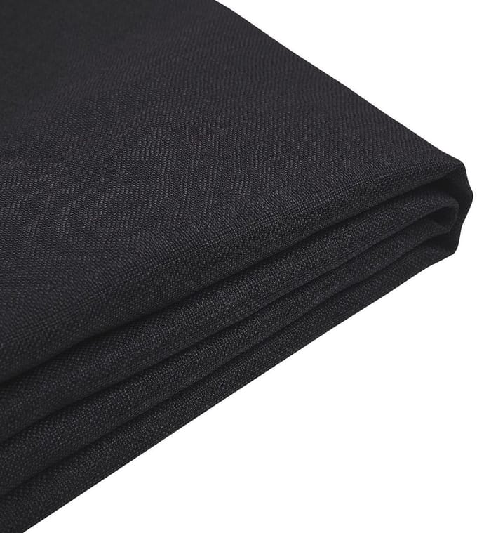 FITOU - Bedframe hoes - Zwart - 120 x 200 cm - Polyester