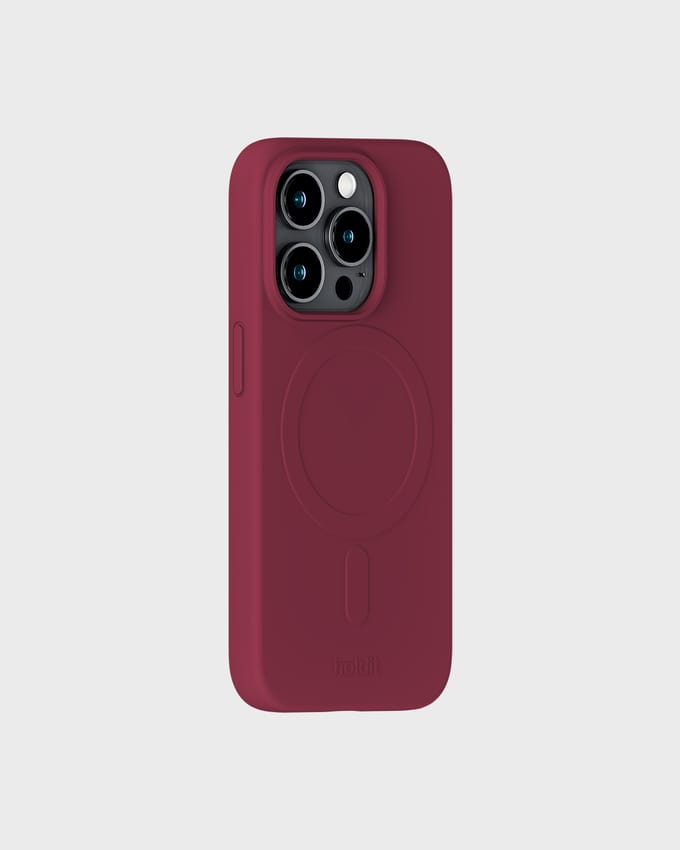 Phone Case Soft Magsafe Compatible Red Velvet iPhone 15 Pro