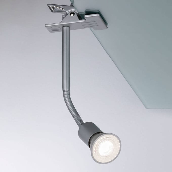 Paulmann Finja 95426 Klemlamp LED GU10 35 W Chroom (mat)