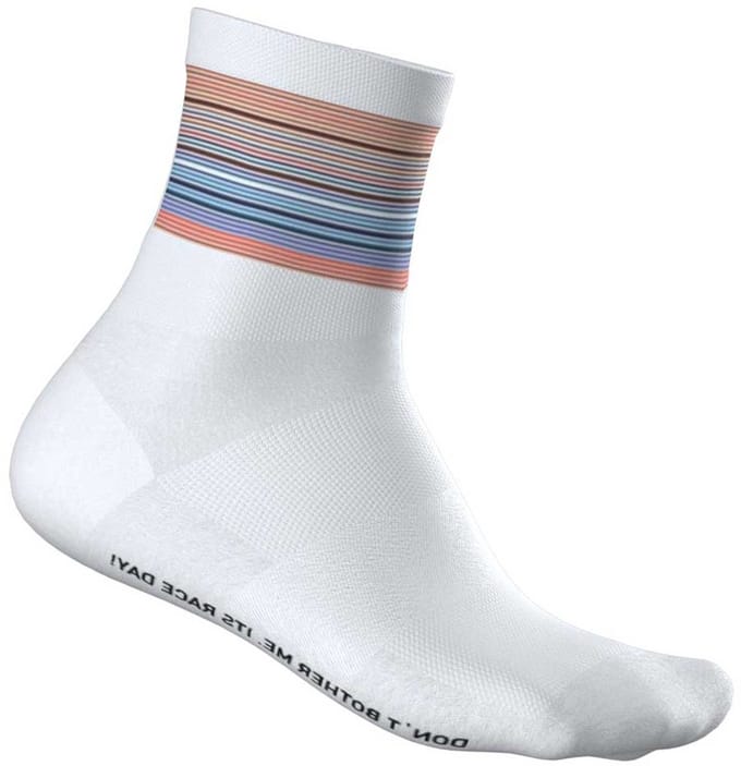 CUBE Fietssokken SOCKS MID CUT TEAMLINE WHITE 44-47
