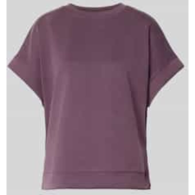 Sweatshirt met ronde hals en 1/2-mouwen