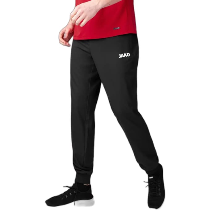 Jako Team Vrijetijdsbroek Heren - Zwart | Maat: S