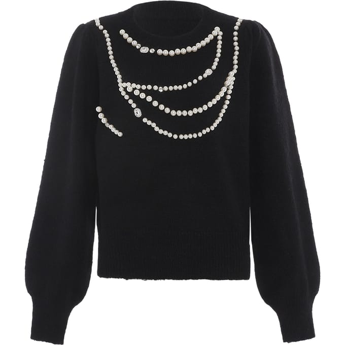 Faina Jumper Dames zwart