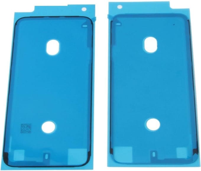 Frame Sticker 2-Pack Geschikt voor iPhone XR – Premium – Zwart