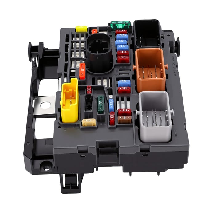 Vervanging Motorzekeringkast voor Peugeot Partner 2008 2019 9675878480 Motorzekeringkast Assemblage black