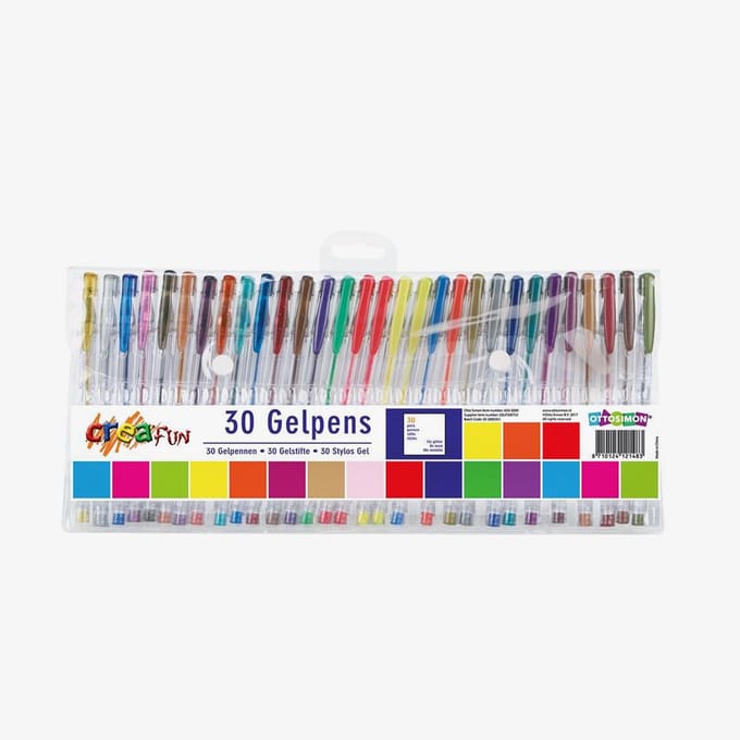 Gelpennen 30 Stuks