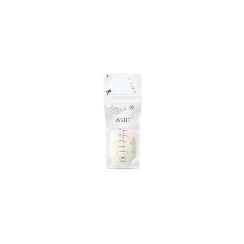 Philips Avent Moedermelk bewaarzakjes - 25 zakken - 180 ml - SCF603/25 Onbehandeld/Naturel unisex