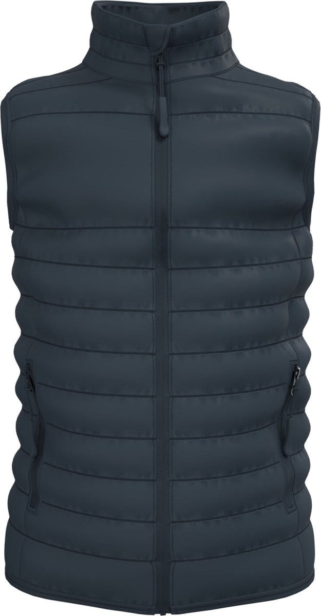 iDeal Basic Brand Gewatteerde kinder bodywarmer IB6174 - Navy - 10/12 ans