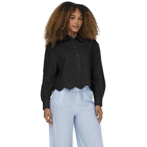 ONLY - ONLVALAIS L/S SHIRT WVN NOOS - Dames - Blouses