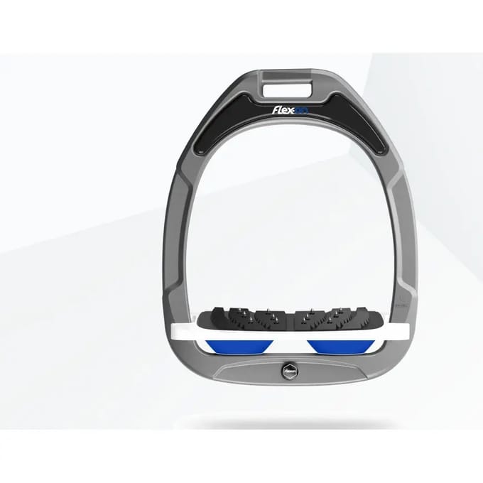 Ingeloten Ultra Grip Aluminium/Wit/Blauw Flex-On Green Composite
