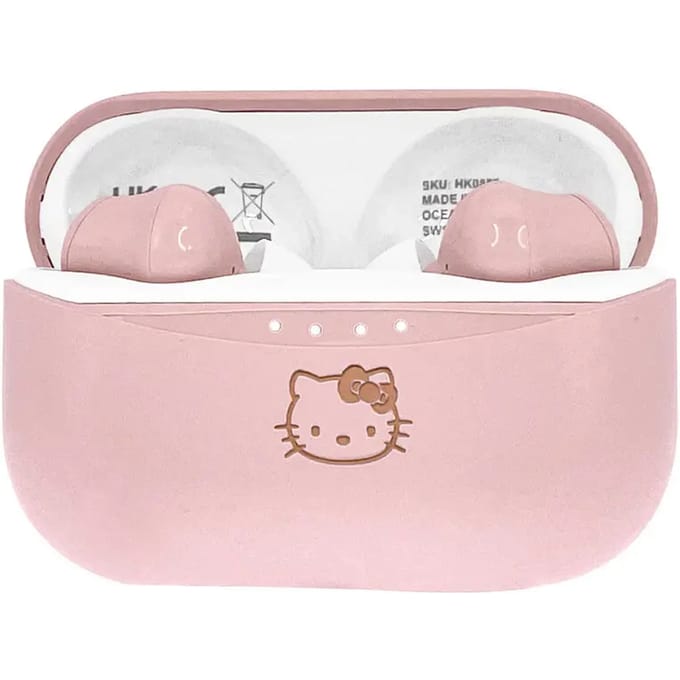 Hello Kitty - draadloze oordopjes - met oplaadcase - touch control - extra eartips - TWS earpods bluetooth