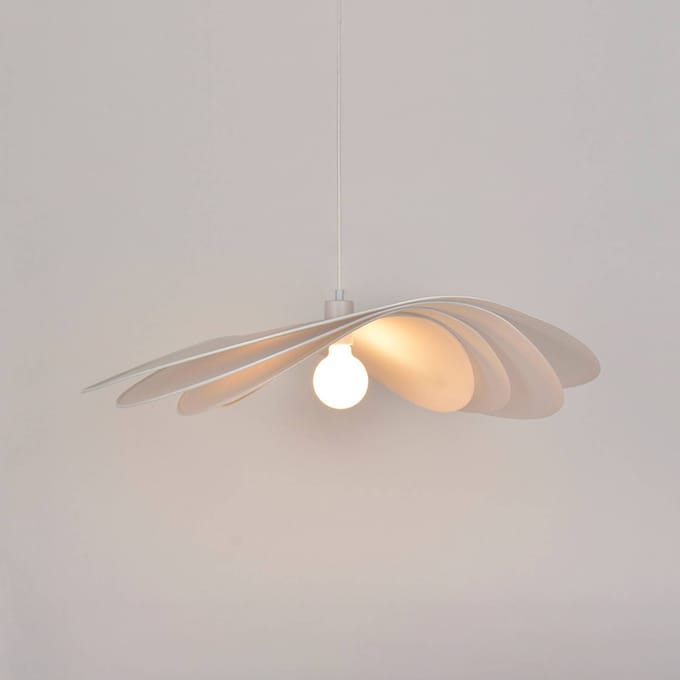MARKET SET Selenitis hanglamp, Ø 78 cm