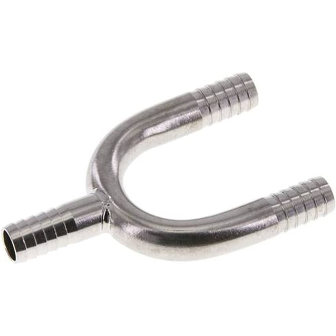 9 mm RVS 1.4301 Y-Slangkoppeling