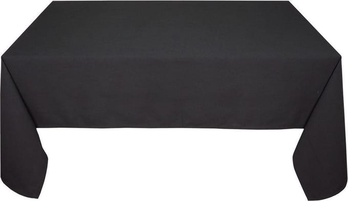 Treb Horecalinnen Tafelkleed Black 132x132cm - Treb SP