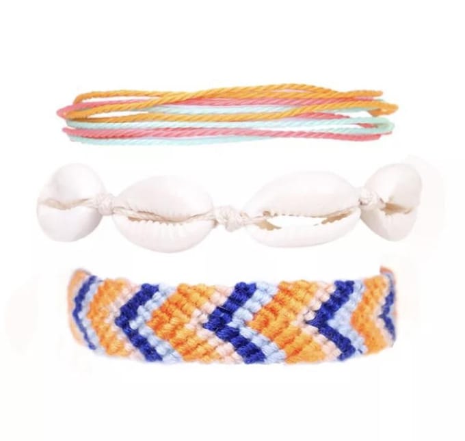 Jomide Enkelbandje Boho Wave Multi - 2