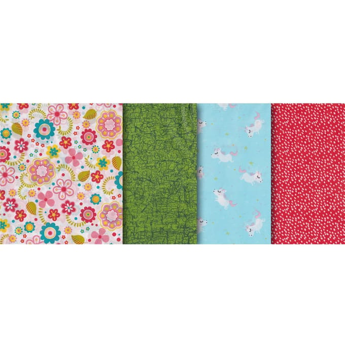 Decopatch papier Mix & Patch Betoverde Eenhoorns