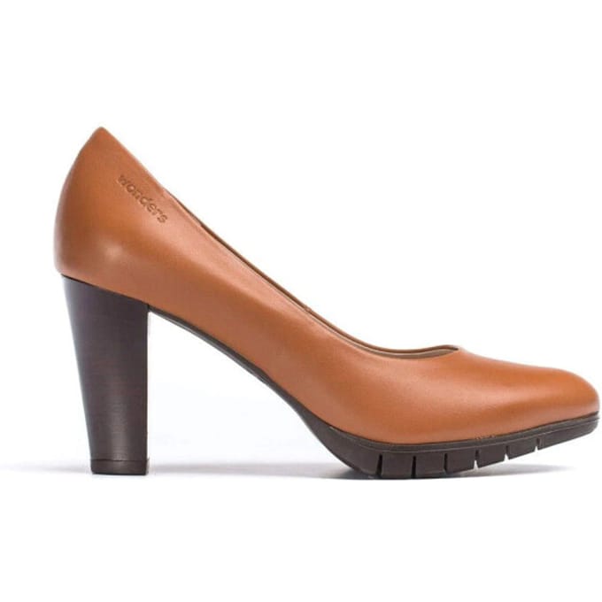 Wonders Macy - dames pump - Bruin - maat 36 (EU) 3 (UK)
