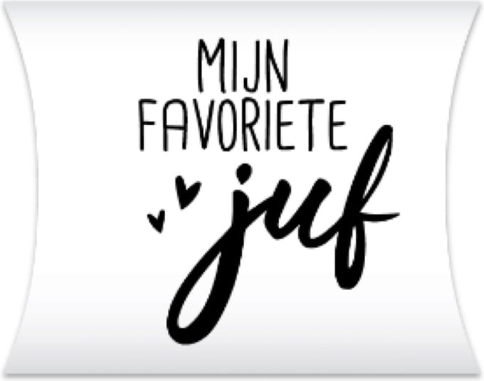 Gondeldoosje- Afscheid Juf- Bedankje einde schooljaar- mijn favoriete juf